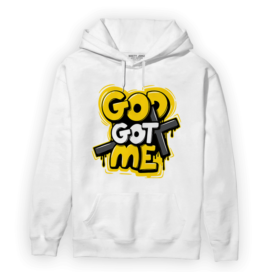 Thunder 4s Hoodie Match God Got Me - NastyJamz