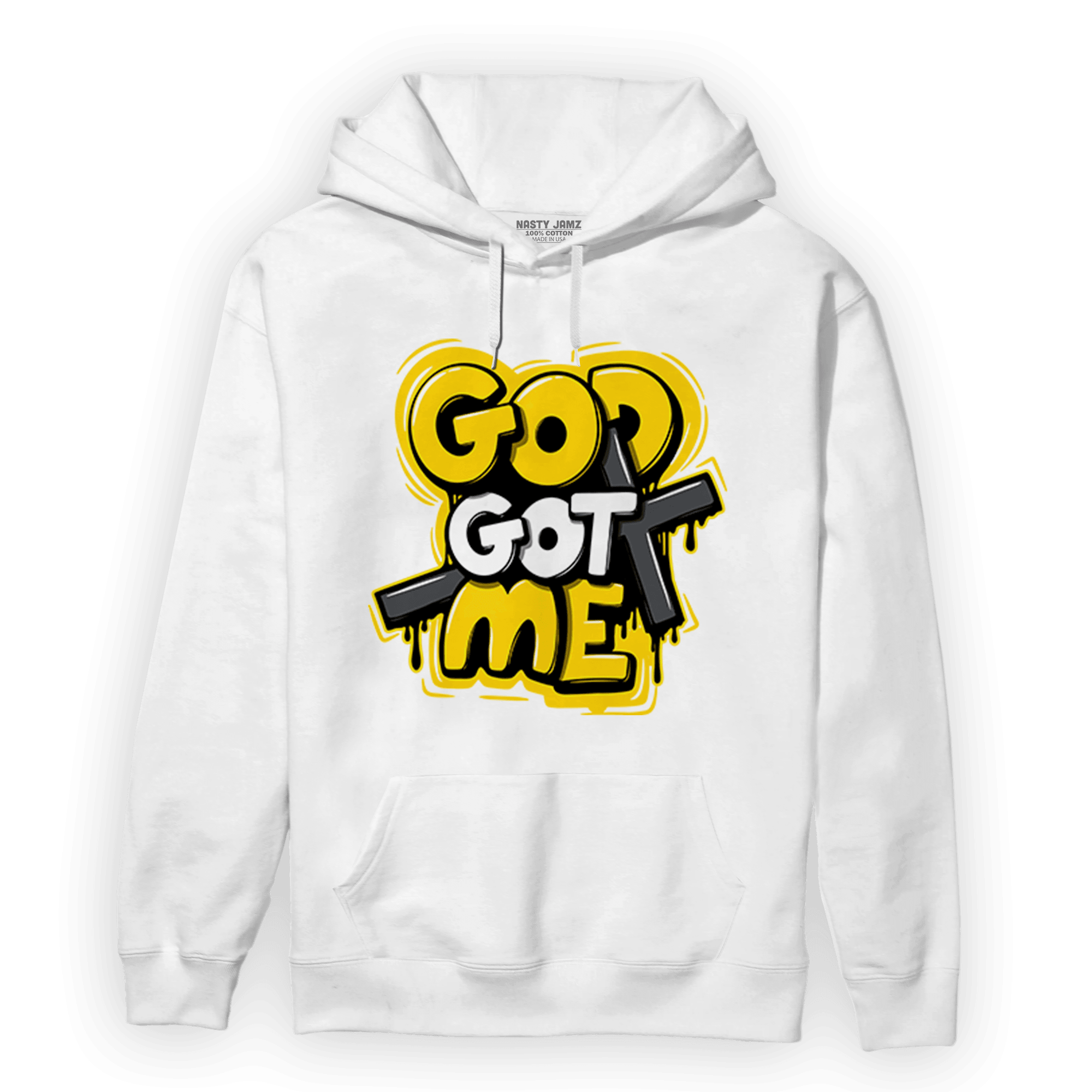 Thunder 4s Hoodie Match God Got Me - NastyJamz