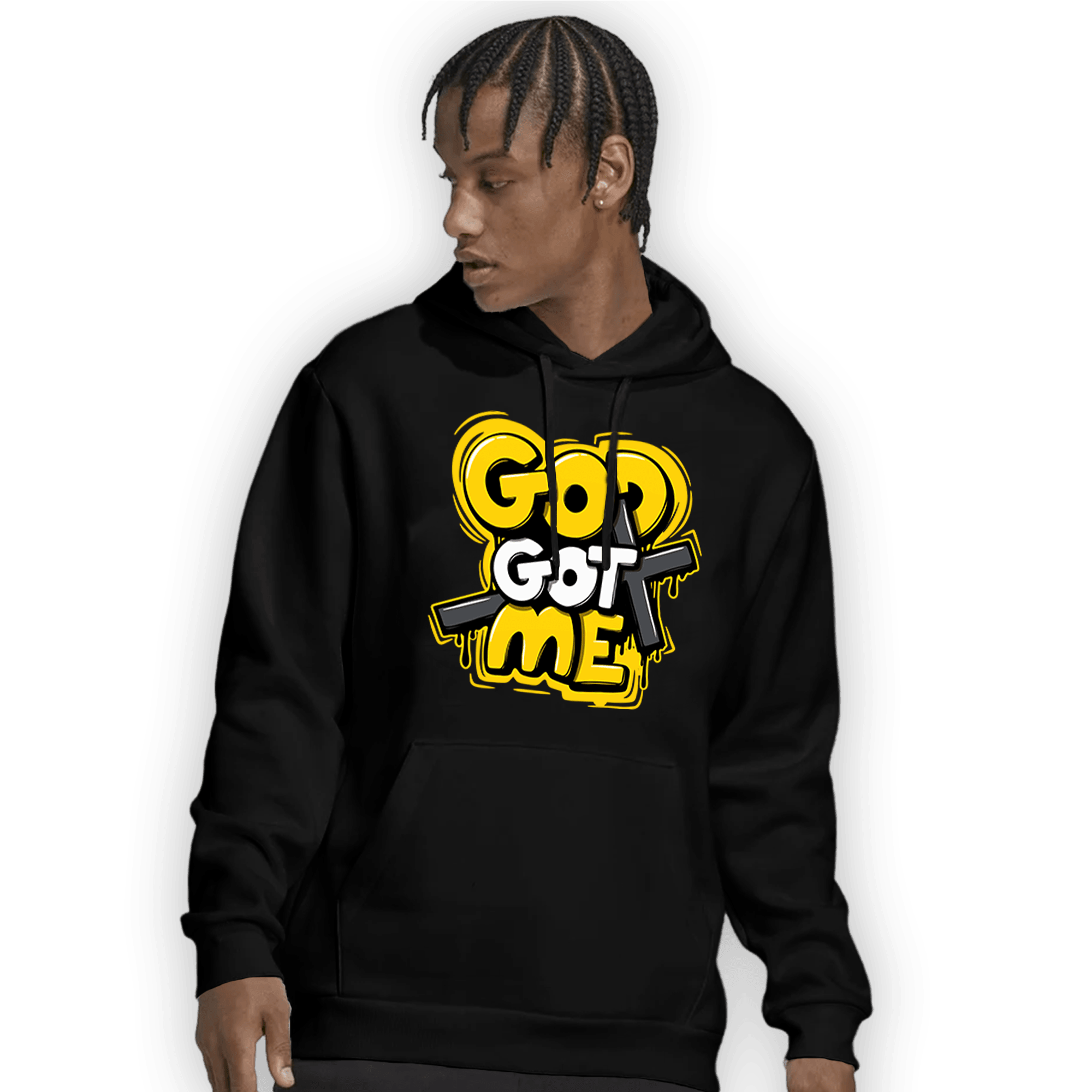 Thunder 4s Hoodie Match God Got Me - NastyJamz