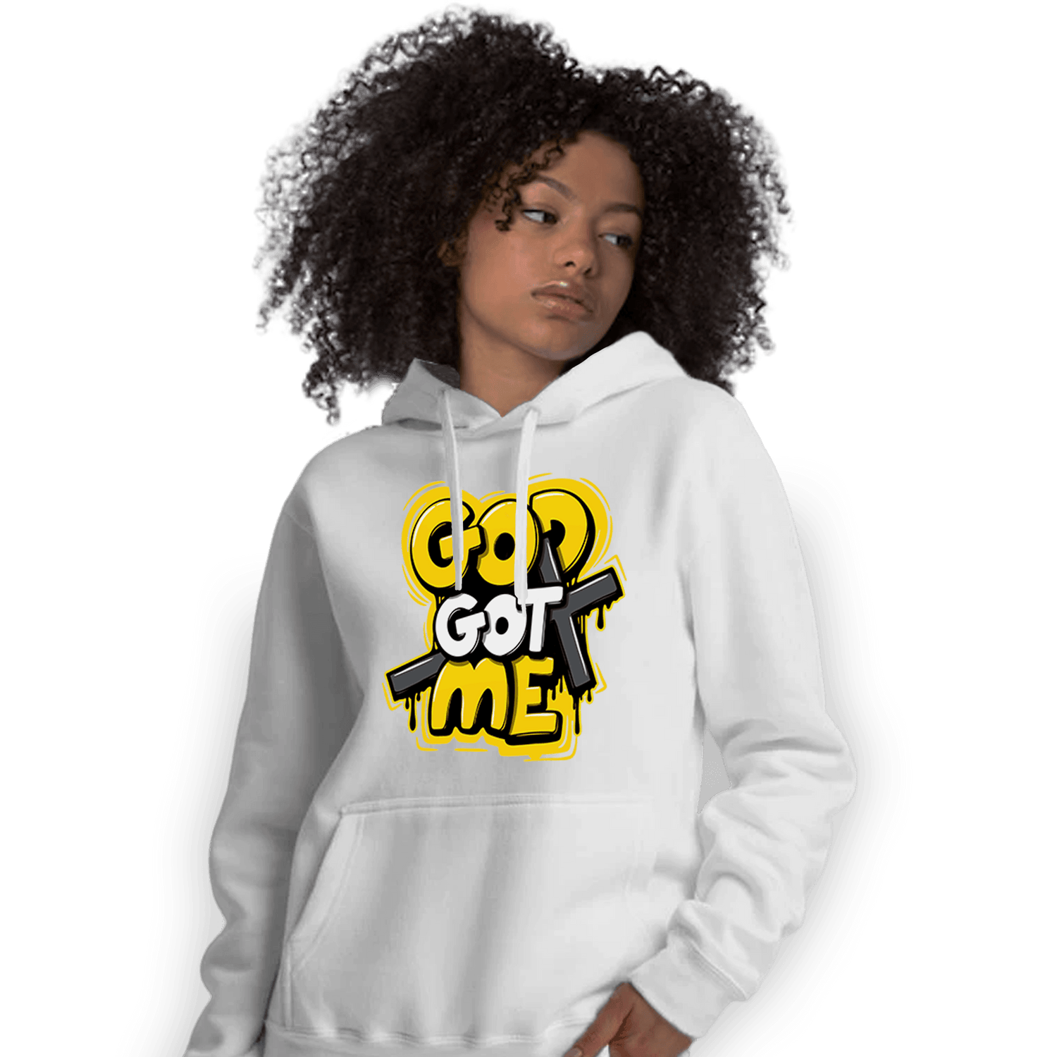 Thunder 4s Hoodie Match God Got Me - NastyJamz