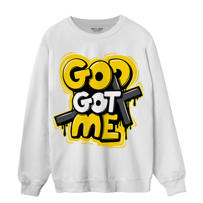 Thunder 4s Sweatshirt Match God Got Me - NastyJamz