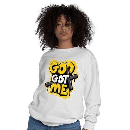 Thunder 4s Sweatshirt Match God Got Me - NastyJamz