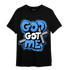 University Blue 5s T Shirt Match God Got Me - NastyJamz