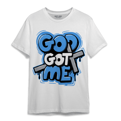 University Blue 5s T Shirt Match God Got Me - NastyJamz