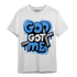 University Blue 5s T Shirt Match God Got Me - NastyJamz