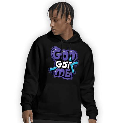 Aqua 6s Hoodie Match God Got Me - NastyJamz