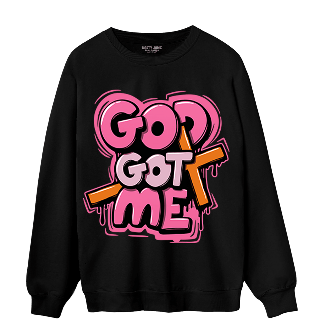 SB Dunk Blossom Sweatshirt Match God Got Me - NastyJamz