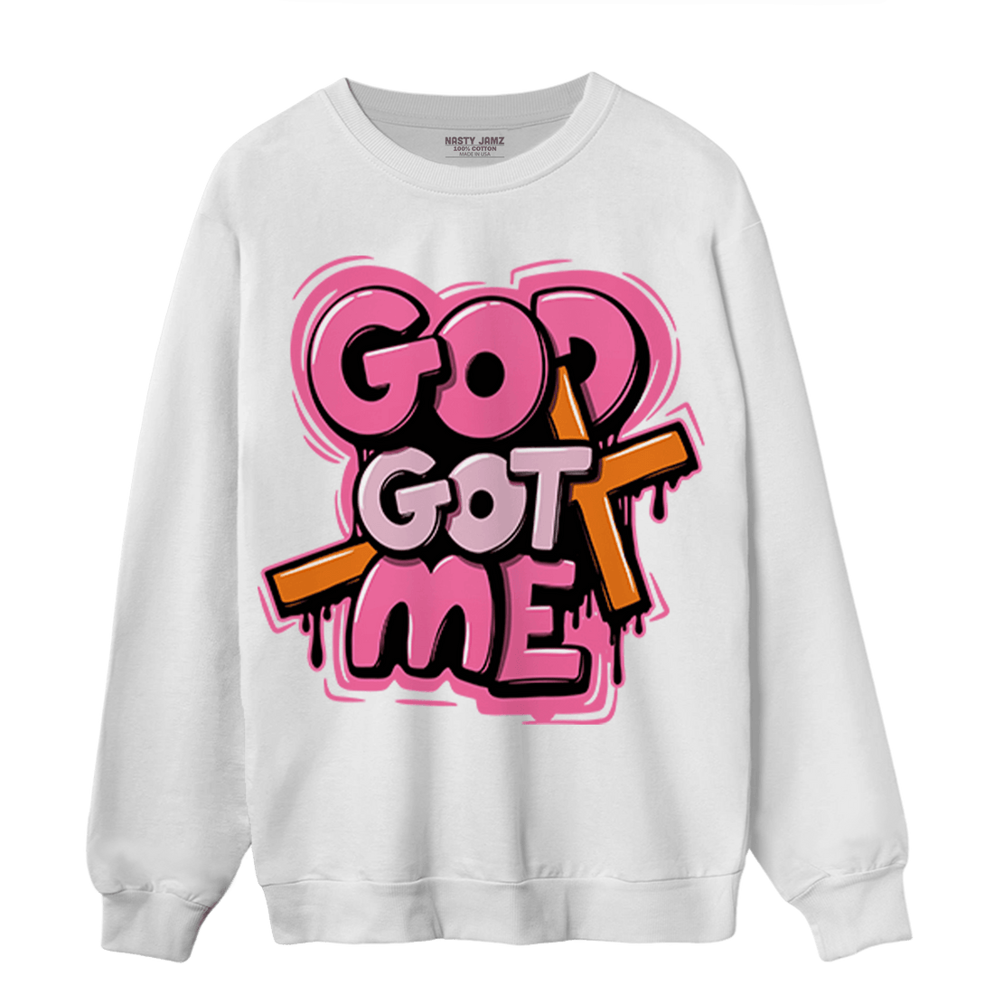 SB Dunk Blossom Sweatshirt Match God Got Me - NastyJamz