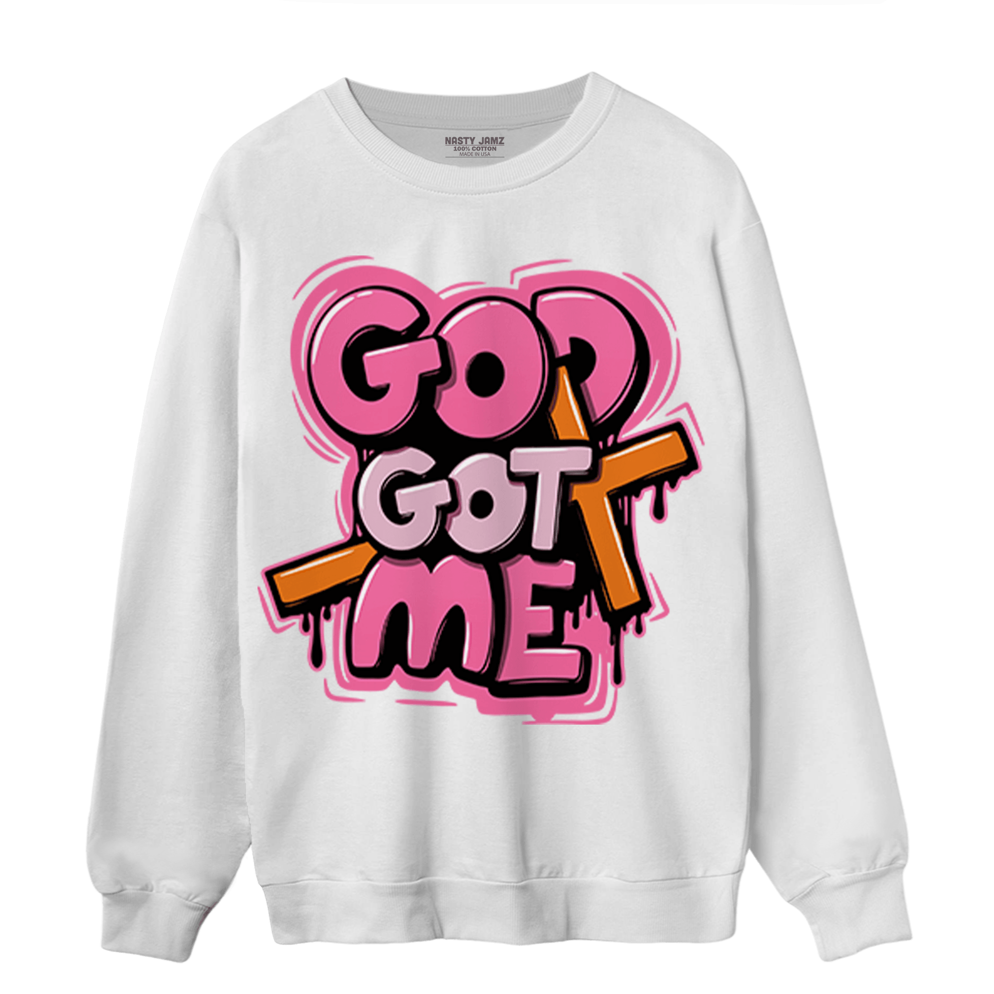 SB Dunk Blossom Sweatshirt Match God Got Me - NastyJamz