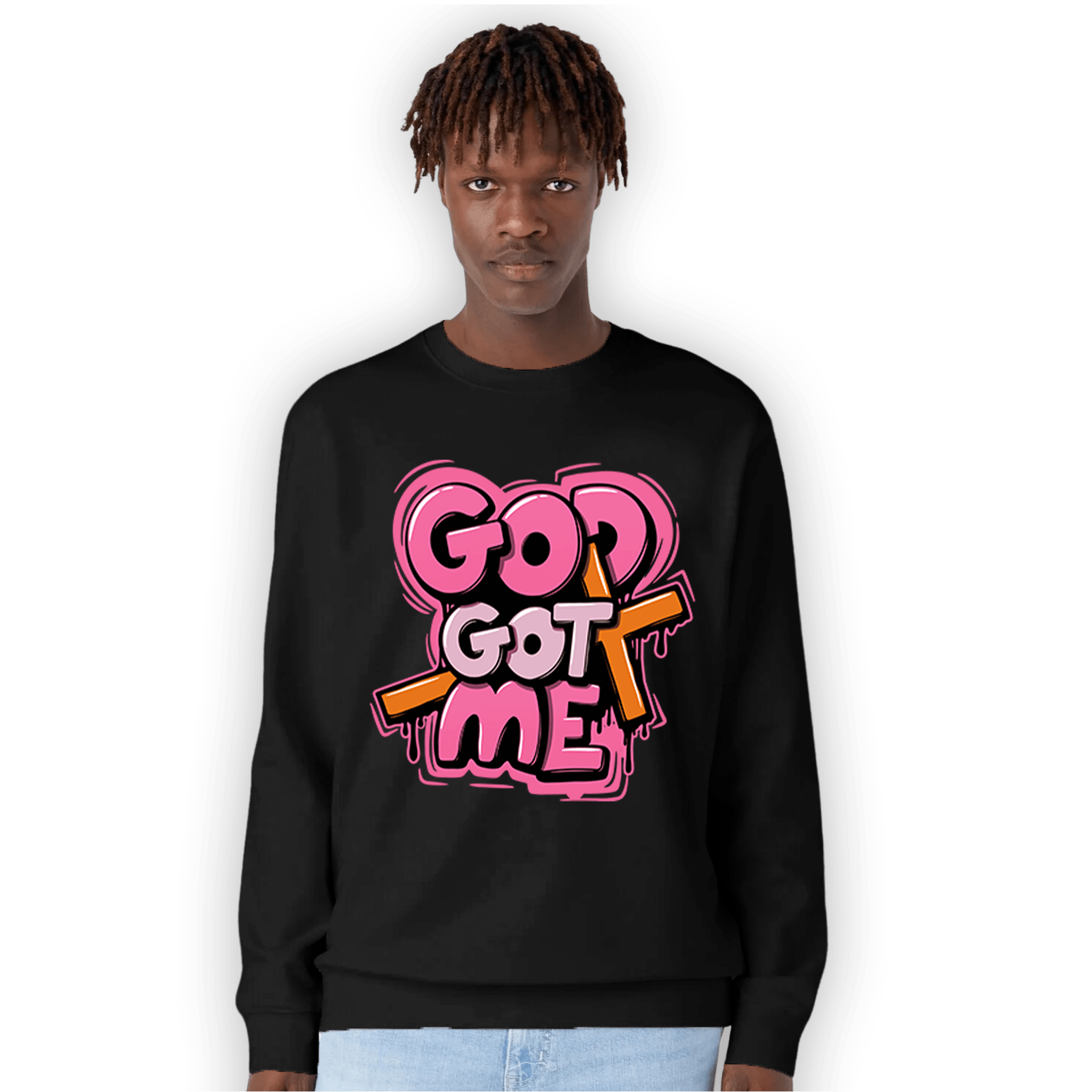 SB Dunk Blossom Sweatshirt Match God Got Me - NastyJamz