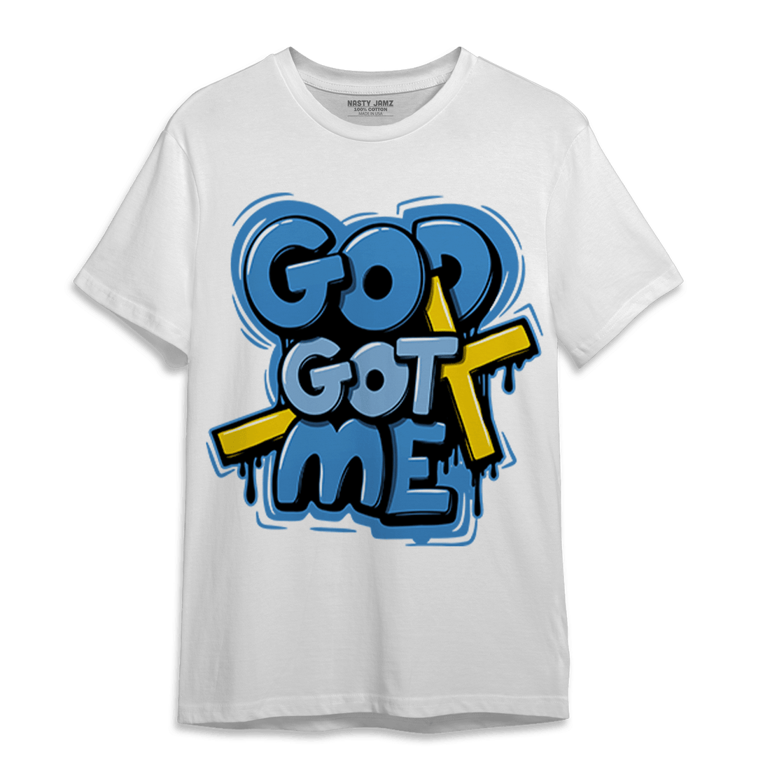 SB Dunk Bubbles T Shirt Match God Got Me - NastyJamz
