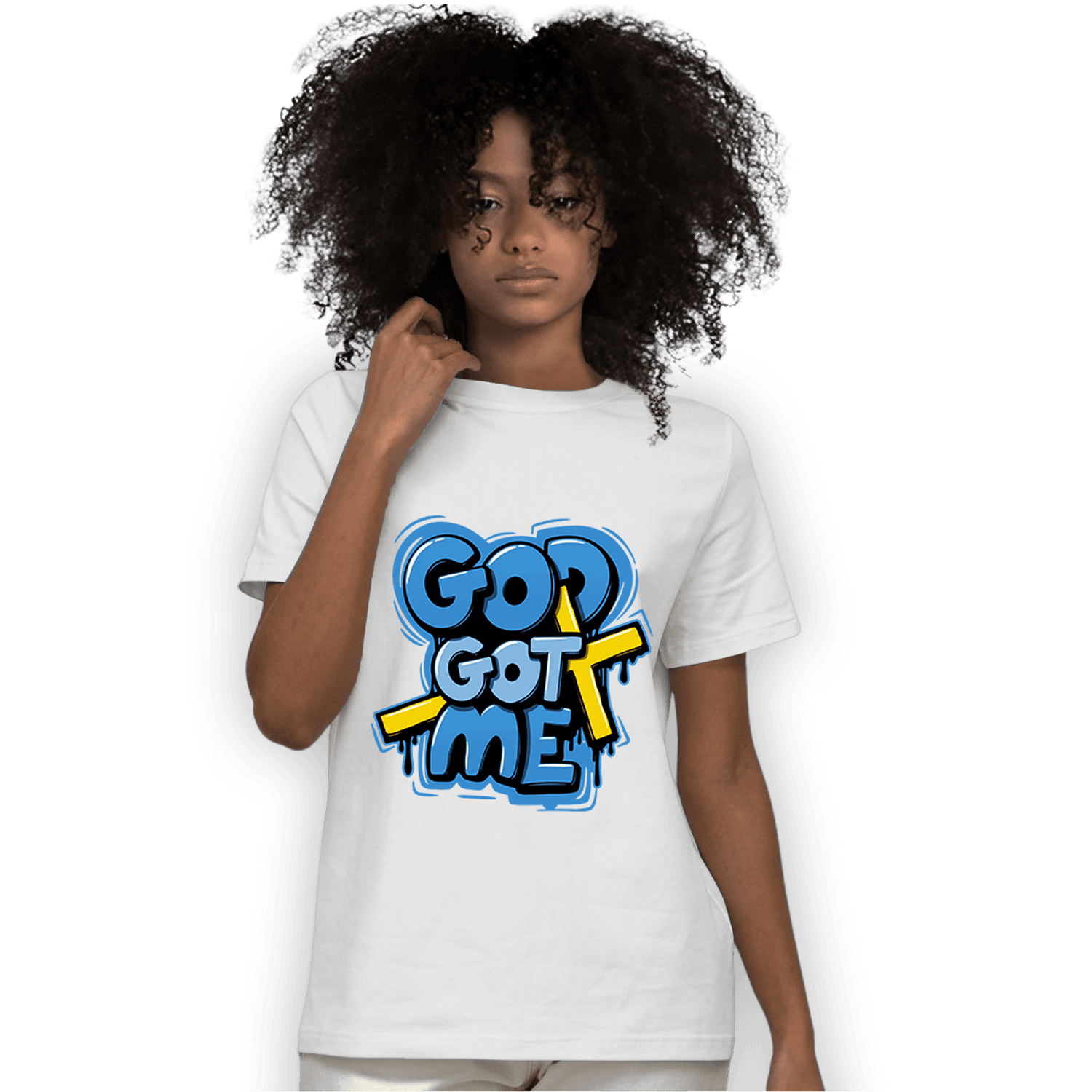 SB Dunk Bubbles T Shirt Match God Got Me - NastyJamz