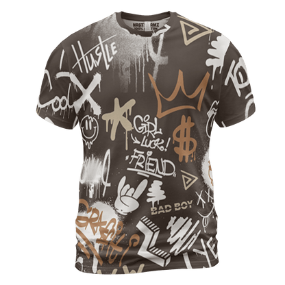 Jumpman Jack T Shirt Match Graffiti King 3D All-Over Print Doodle Style - NastyJamz