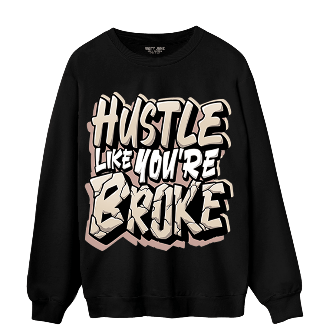 Dunk Low Twist Sanddrift Sweatshirt Match Hustle Like Broke - NastyJamz