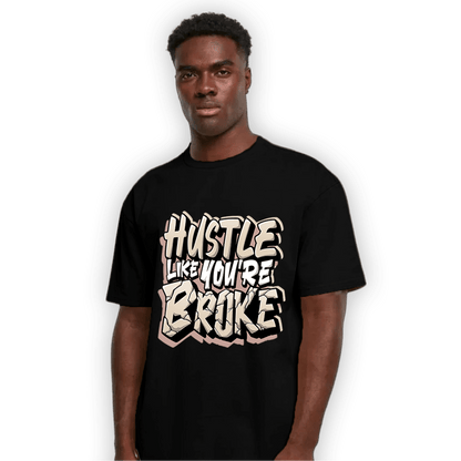 Dunk Low Twist Sanddrift T Shirt Match Hustle Like Broke - NastyJamz