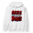 Cherry 11s Hoodie Match Hustle Like Broke - NastyJamz