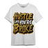 Wheat 13s T Shirt Match Hustle Like Broke - NastyJamz