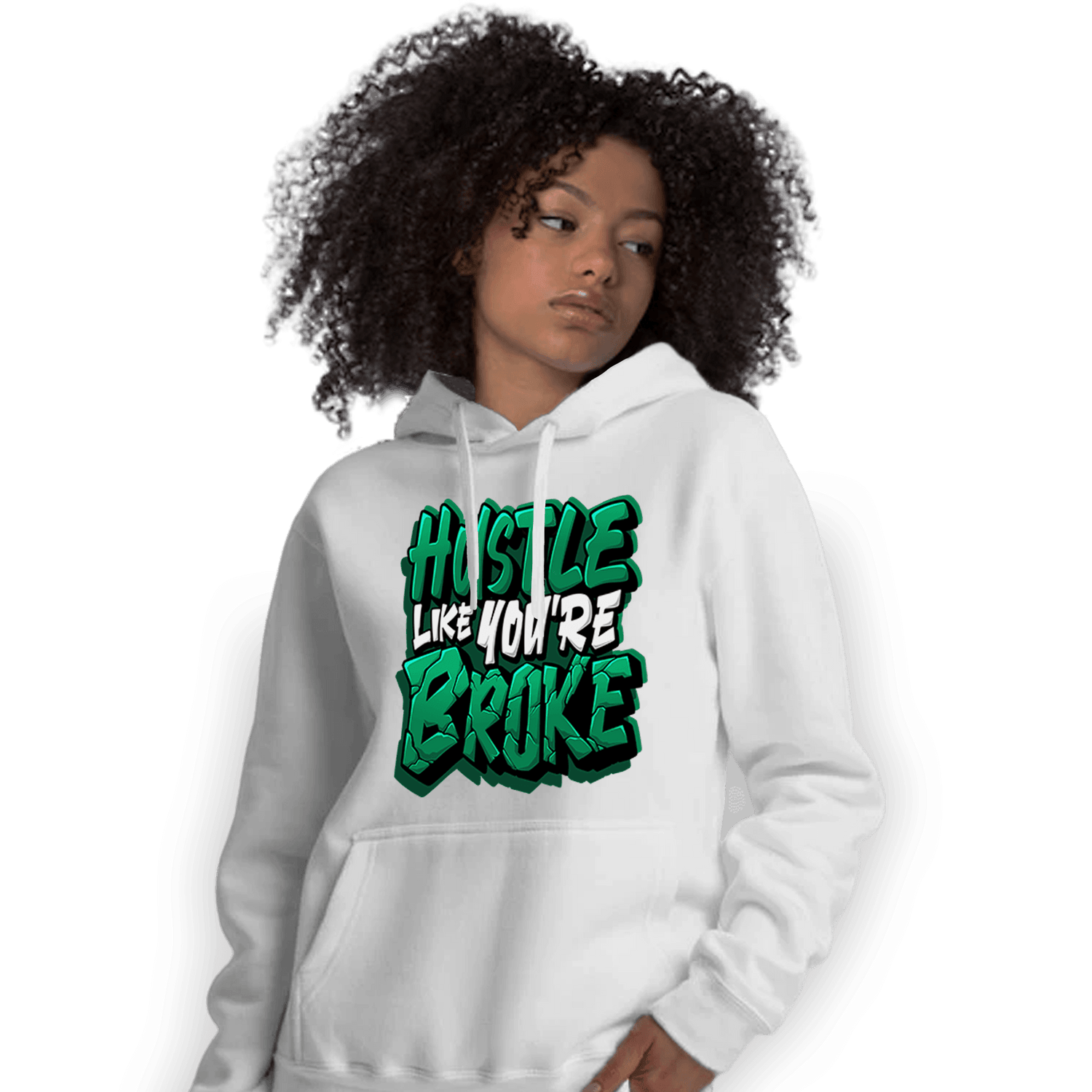 Celtic Lucky Green 1s Hoodie Match Hustle Like Broke - NastyJamz