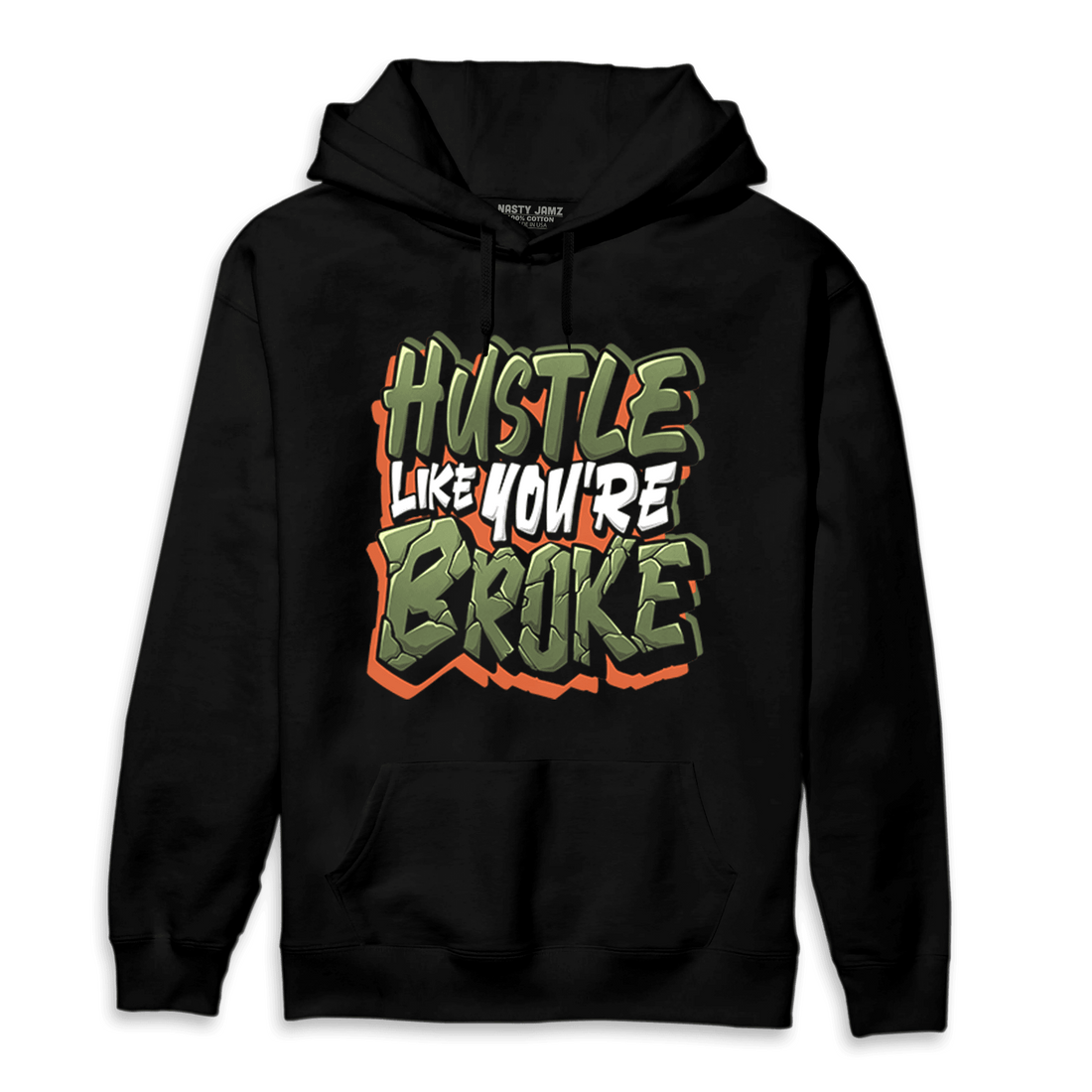 High OG Celadon 1s Hoodie Match Hustle Like Broke - NastyJamz