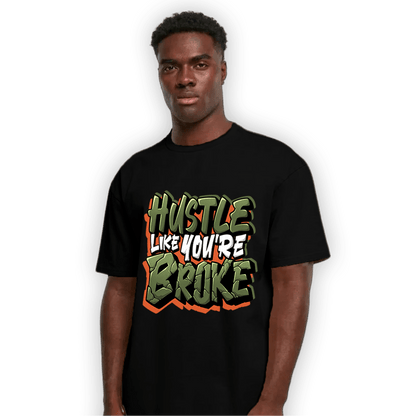 High OG Celadon 1s T Shirt Match Hustle Like Broke - NastyJamz