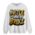 Mid SE Black Gold 1s Sweatshirt Match Hustle Like Broke - NastyJamz