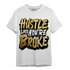 Mid SE Black Gold 1s T Shirt Match Hustle Like Broke - NastyJamz