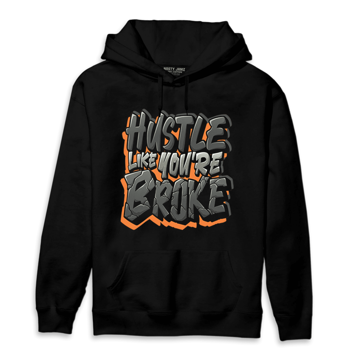 Fear Pack 3s Hoodie Match Hustle Like Broke - NastyJamz