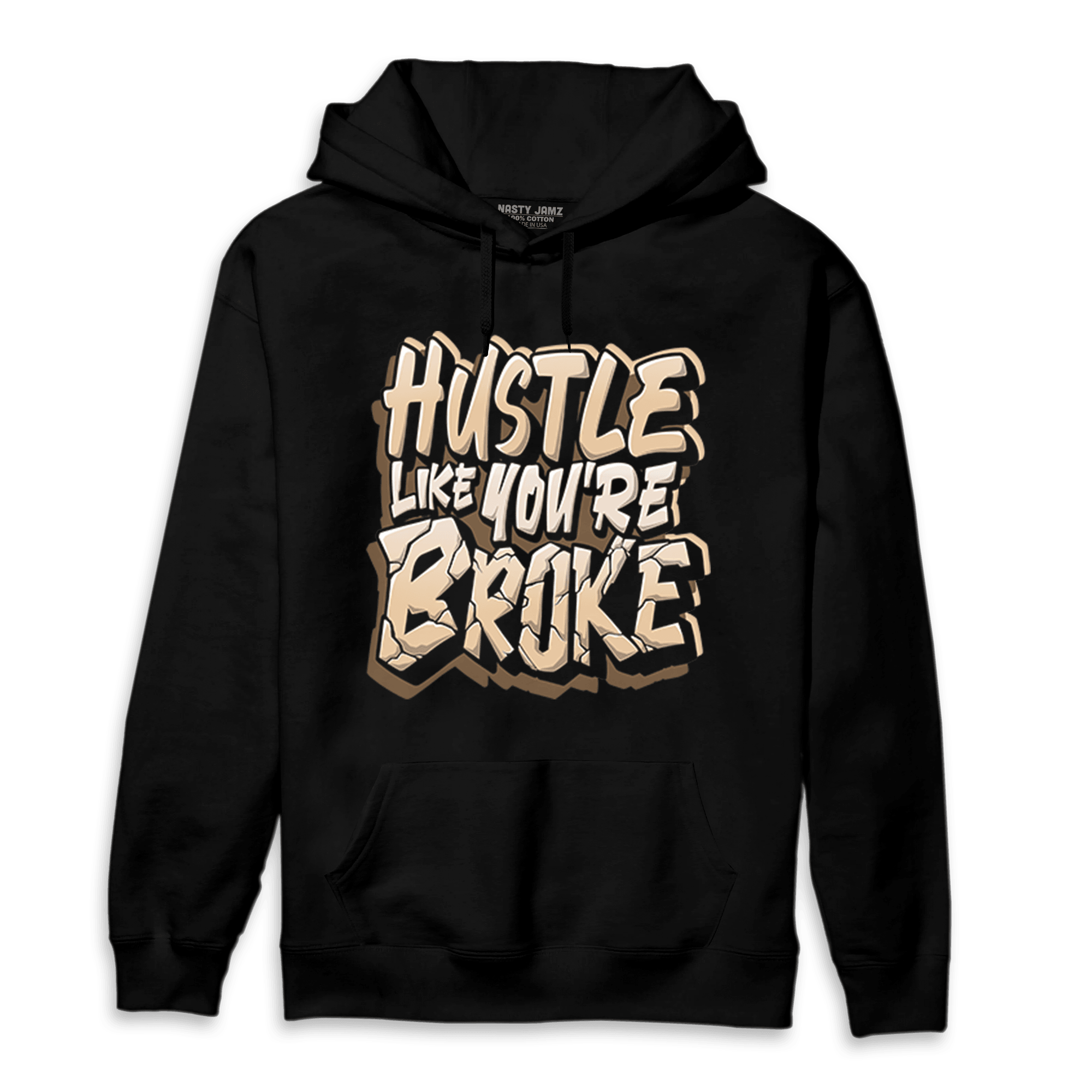 Palomino 3s Hoodie Match Hustle Like Broke - NastyJamz