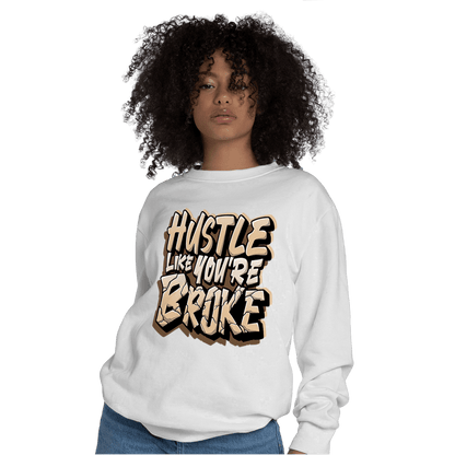 Palomino 3s Sweatshirt Match Hustle Like Broke - NastyJamz
