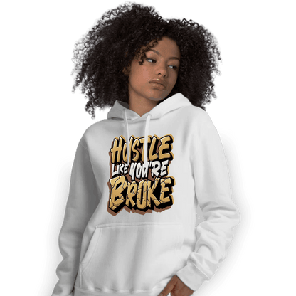 Cacao Wow 4s Hoodie Match Hustle Like Broke - NastyJamz