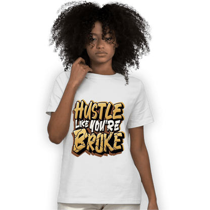 Cacao Wow 4s T Shirt Match Hustle Like Broke - NastyJamz