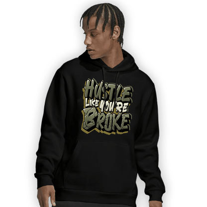 SE Craft Medium Olive 4s Hoodie Match Hustle Like Broke - NastyJamz