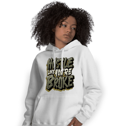 SE Craft Medium Olive 4s Hoodie Match Hustle Like Broke - NastyJamz