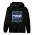 Midnight Navy 5s Hoodie Match Hustle Like Broke - NastyJamz