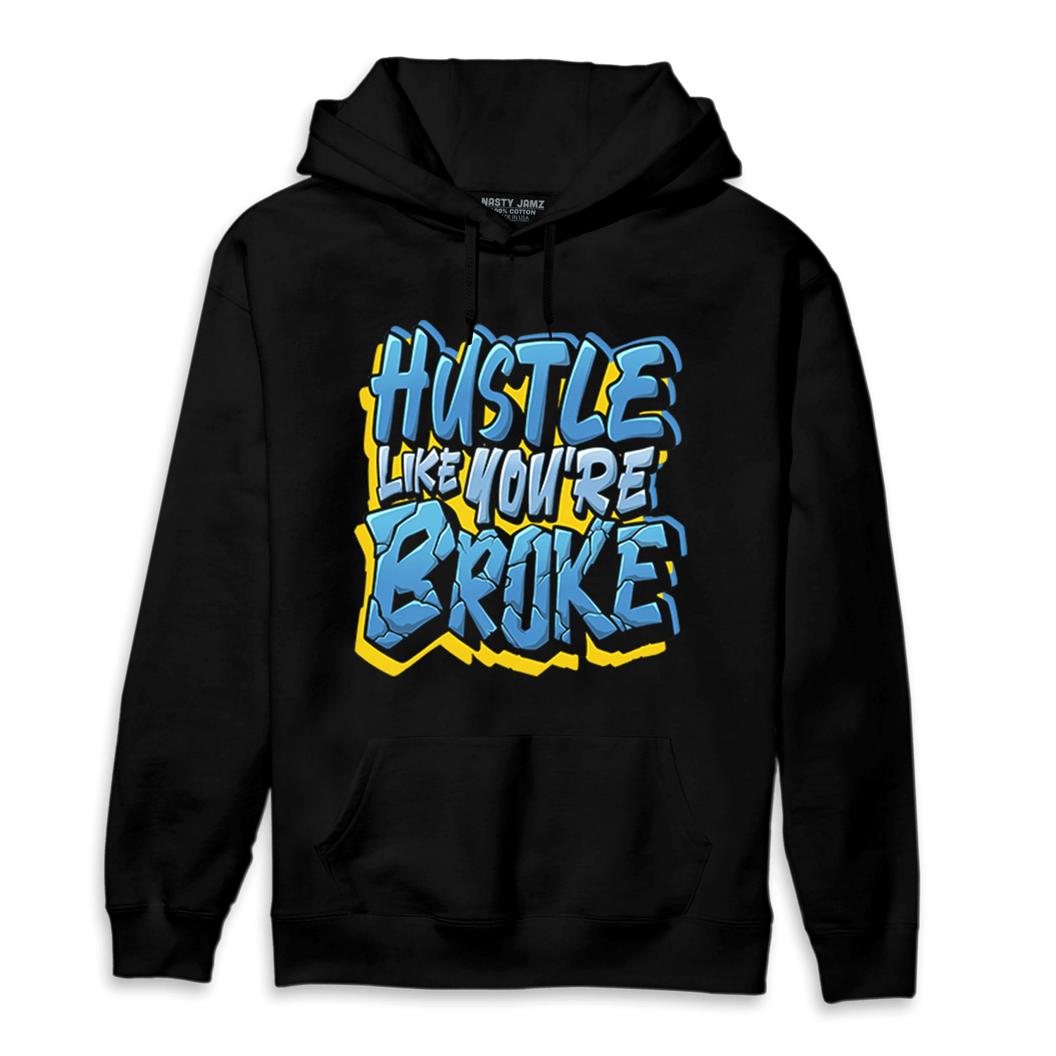 SB Dunk Bubbles Hoodie Match Hustle Like Broke - NastyJamz