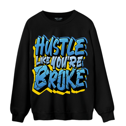 SB Dunk Bubbles Sweatshirt Match Hustle Like Broke - NastyJamz