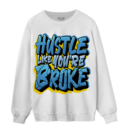 SB Dunk Bubbles Sweatshirt Match Hustle Like Broke - NastyJamz