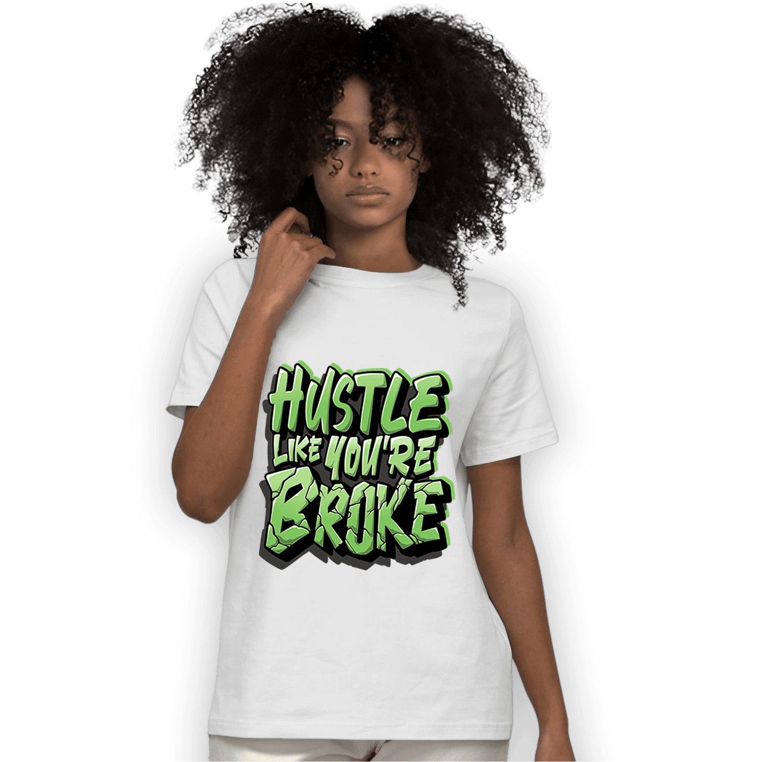 SB Dunk Buttercup T Shirt Match Hustle Like Broke - NastyJamz