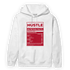 Cherry 11s Hoodie Match Hustle Nutrition Facts - NastyJamz