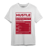 Cherry 11s T Shirt Match Hustle Nutrition Facts - NastyJamz