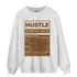 Palomino 3s Sweatshirt Match Hustle Nutrition Facts - NastyJamz