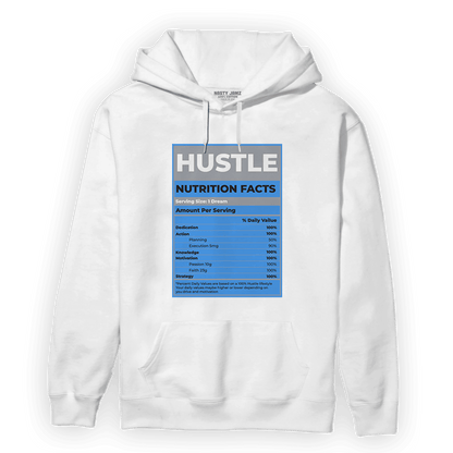 University Blue 5s Hoodie Match Hustle Nutrition Facts - NastyJamz
