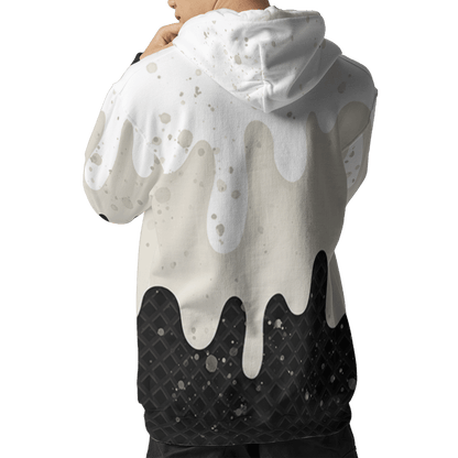 Gratitude 11s Hoodie Match KREAM 3D All-Over Print Waffle Cone - NastyJamz