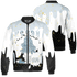Blue Grey 13s Jacket Match KREAM 3D All-Over Print Waffle Cone - NastyJamz
