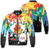 Mid GS Six Championships 1s Jacket Match KREAM 3D All-Over Print Waffle Cone - NastyJamz