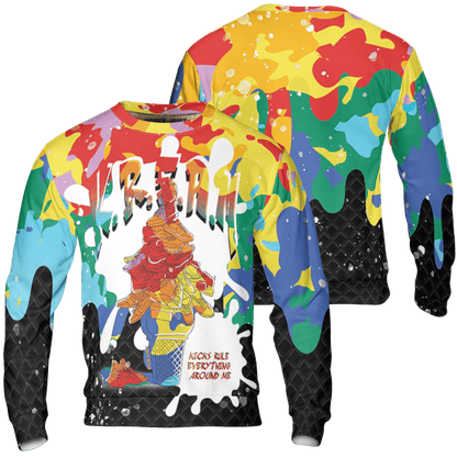 Mid GS Six Championships 1s Sweatshirt Match KREAM 3D All-Over Print Waffle Cone - NastyJamz