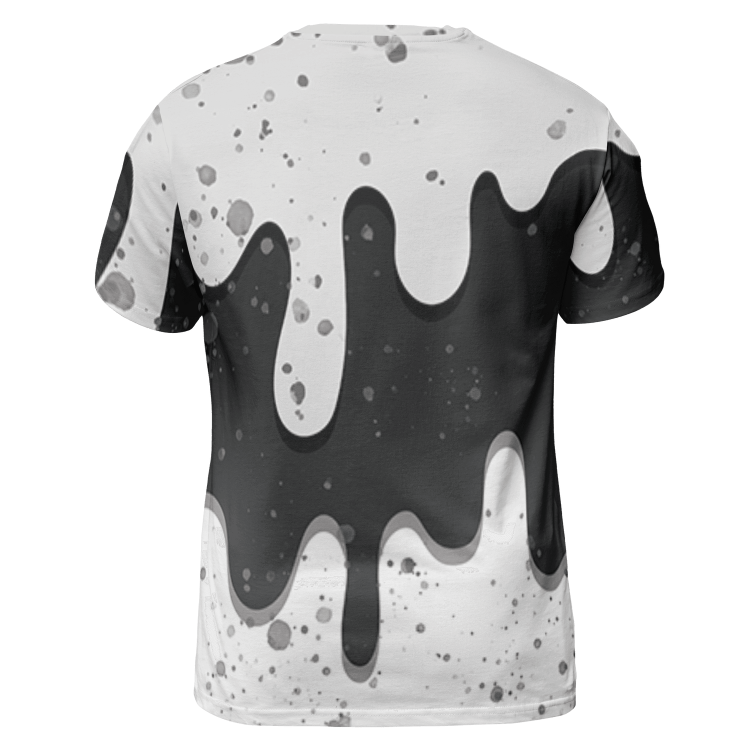 Retro High OG Black White 1s T Shirt Match KREAM 3D All-Over Print Waffle Cone - NastyJamz