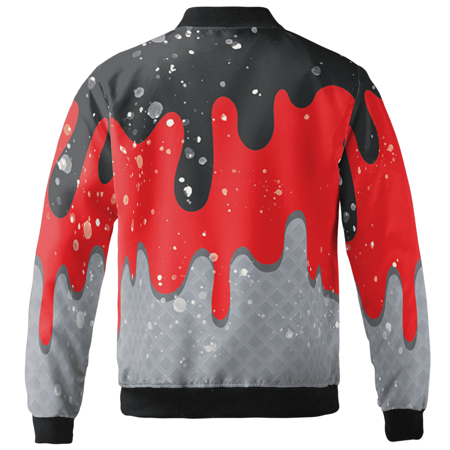 Bred Reimagined 4s Jacket Match KREAM 3D All-Over Print Waffle Cone - NastyJamz