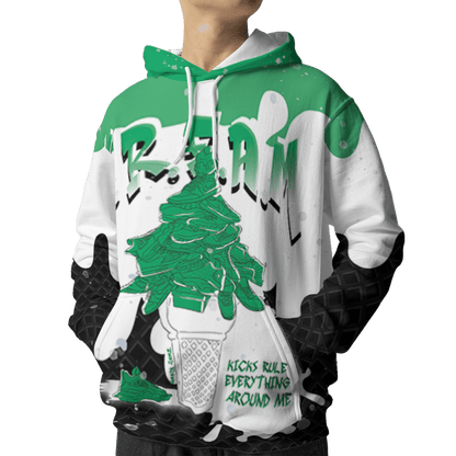 Lucky Green 5s Hoodie Match KREAM 3D All-Over Print Waffle Cone - NastyJamz