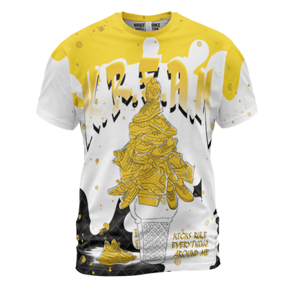 Yellow Ochre 6s T Shirt Match KREAM 3D All-Over Print Waffle Cone - NastyJamz